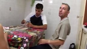 Old & Young Amateur Friend Fucks After Losing Bet