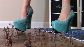 Crushing an army in platform shoes 720