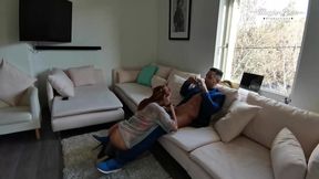 Watch Veronica Leal get her tight pussy drilled hard by Mugur's big cock in multiple positions