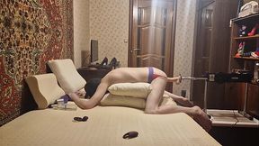 Cute Sasha Earth homemade amateur anal Fucking Machine