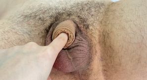 Hey stepdad, your dick is the smallest in the world, I&#039;ve never seen anything like it. hot cumshot