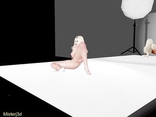 Margot Nude Modeling Session