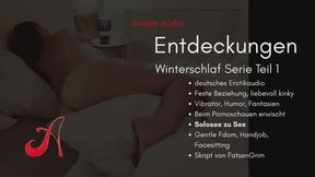 Winterschlaf Teil 1 - Entdeckungen | Avalee Audio | German | Hörspielserie | Kink Exploration | Wife Experience | Gentle Fdom