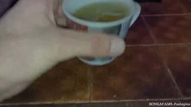 Отодрал жену друга во все дырки за долги (With subs)