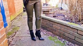POV: Muddy Ankle Boot Clean Up!