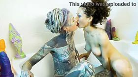 Extreme Fisting &Prolapse in Bathtub - Massive Squirt & ATM Play