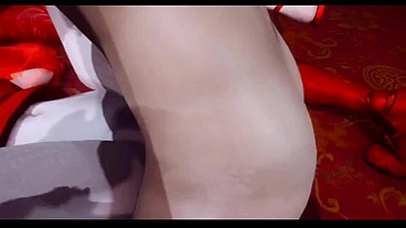 New bride in first night - 3D Hentai - V421