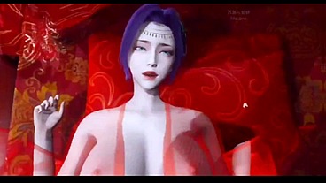 New bride in first night - 3D Hentai - V421