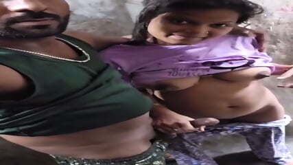 Desi Village Bhabhi Taking Backshots From Her Dever In Kitchen