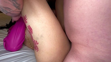 THICK TRANS HOTTIE FAT ASS HUGE TITS GETS FUCKED SENSELESS