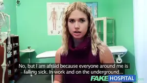 HotHospital Cute blonde teen with soft young natural body