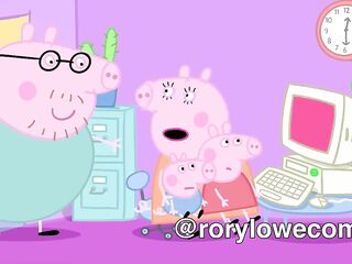 Peppa pig finds porn