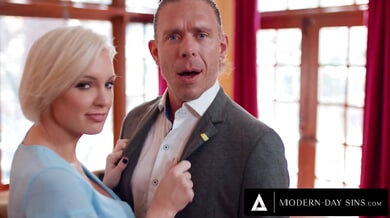 Kenzie Taylor brings lookalike Lilly Bell for a wild threesome with Mick Blue