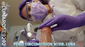POV PENIS CIRCUMCISION WITH DR. LUNA.🧤🍆💦🩺