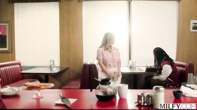 MILFY Busty Blonde MILF Andie Anderson Can't Resist Stud's BBC