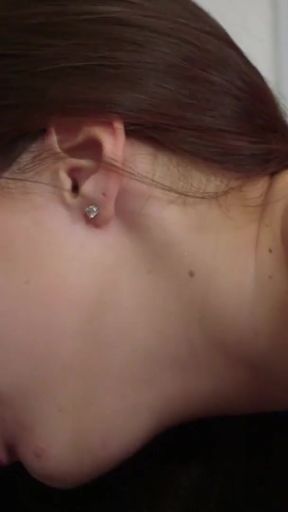 Must-share moment from &quot;This girls hairy pussy is made for licking so a redhead girl licks it all off&quot;