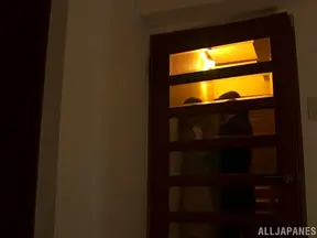 Insolent teen gives deep blowjob to a horny man