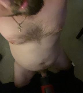 Having fun at home Big White Dick
