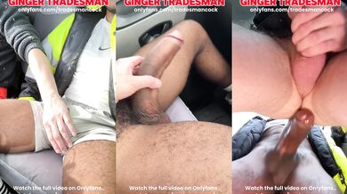 Risky outdoor construction site BBC Hole stretching creampie