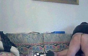 Papa Giorgio cums over for a visit and cums in my ass
