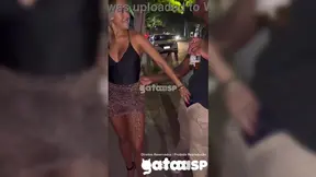 Adventurous Married Woman Seduces Black Man's BBC On Busy Street Corner