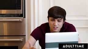 ADULT TIME - Horny Stacked MILF Penny Barber Is OBSESSED With Stepson's Dick After Dreaming About It