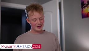 Horny as fuck Miss Raquel will fuck the first guy she sees