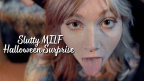 Step-Mommy's Slutty Halloween Surprise