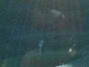 Driving With My Soft Caged Cock Out In Public And Dripping Pre Cum! Watch My Cock Wiggle!