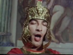 An orgy in ancient Rome