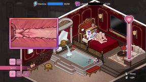 Hentai Game - Naughty Big-Boobs Married Woman Sex - Immoral Bathhouse