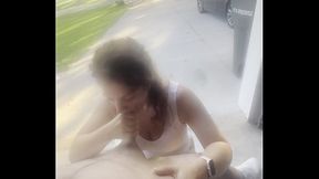 Thelocals - risky blowjob with the garage door open- Oct 21, 2025