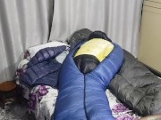 Cum down quilt mega puff