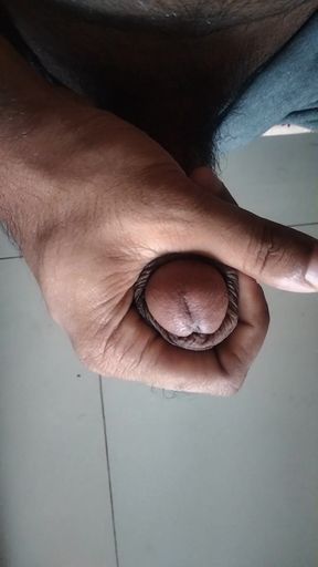 Key moment from "cum out show in my bed room when im alone"