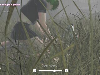 Delightful Heterosexual Femboy in Oriental Uniform Tries His 1st Anal with a Fur