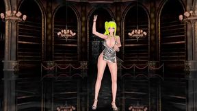 Azur Lane St. Louis Hentai Half Nude Dance Nayeon Pop! Song Mmd 3D Blonde Hair (CLIP)