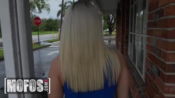 Mila Marx's Wild Public Blowjobs for Cash with Tyler Steel