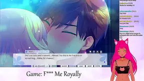 Lewd Vtuber Neko Gets Kissed & Played Royally In Anime Livestream