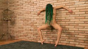 ”Didi demonstrates her naked hot body to you all in different poses”