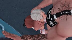 best friends have dirty games with hard anal sex in the parking lot (sims gay porn)