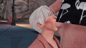 best friends have dirty games with hard anal sex in the parking lot (sims gay porn)