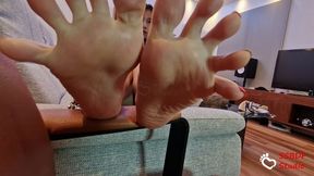 Innocent Asian Foot Fetish Doll Shows Perfect Little Feet with POV Dives between her Toes and Close-Ups of her Soft Soles - Wearing a Hot Short Black Mini Skirt