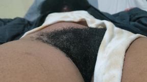 Hairy Star Shows off Her Natural Pussy in a Bold and Intimate Sensual Presence
