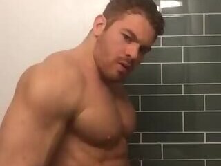 Roided Guy Verbal Masturbation