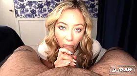 Bjraw marvelous River Lynn will do anything for a facial