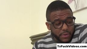 Blonde TS stepdaughter Izzy Wilde gets nailed by her stepdad's buddy