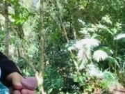 Walking With Cock in Hand - Slow motion