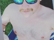 Naked camping adventure.