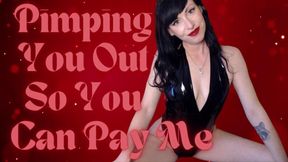 Pimping You Out So You Can Pay Me