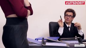 Khadisha Fucks Her Boss in the Office to Keep Him Happy - Hardcore Reality Scene